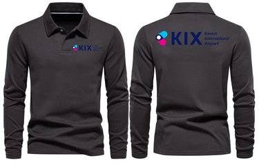 KIX AIRPORT LONG SLEEVE POLO